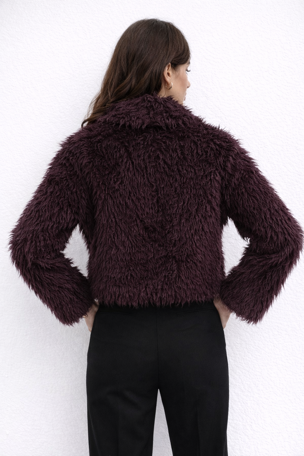 Zima – Luksusowy Sztuczny Futro – Kurtka Statement