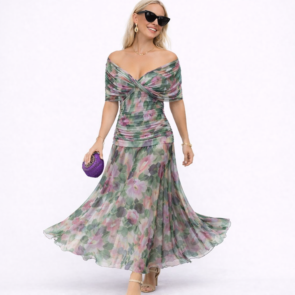 Elegancka sukienka maxi