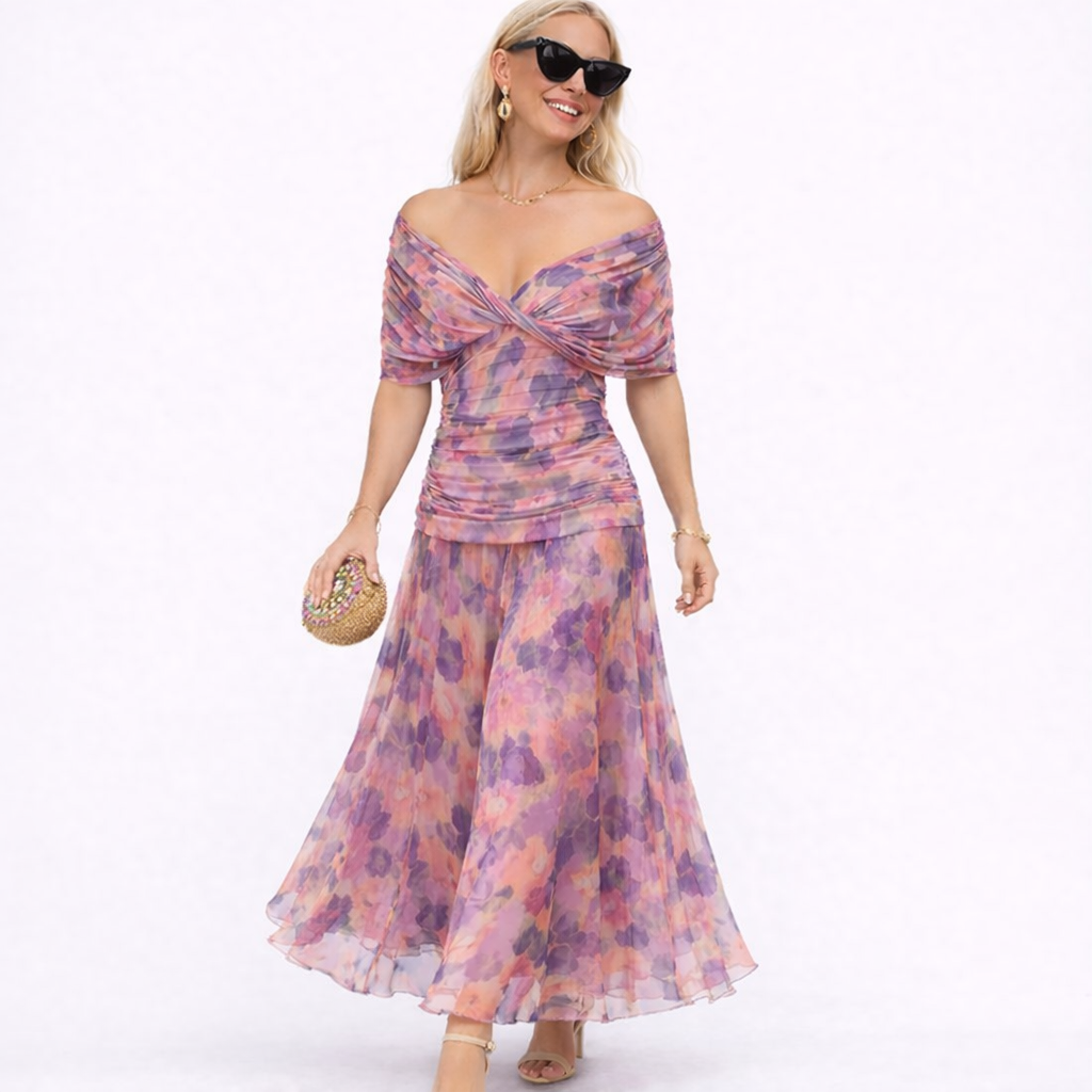 Elegancka sukienka maxi