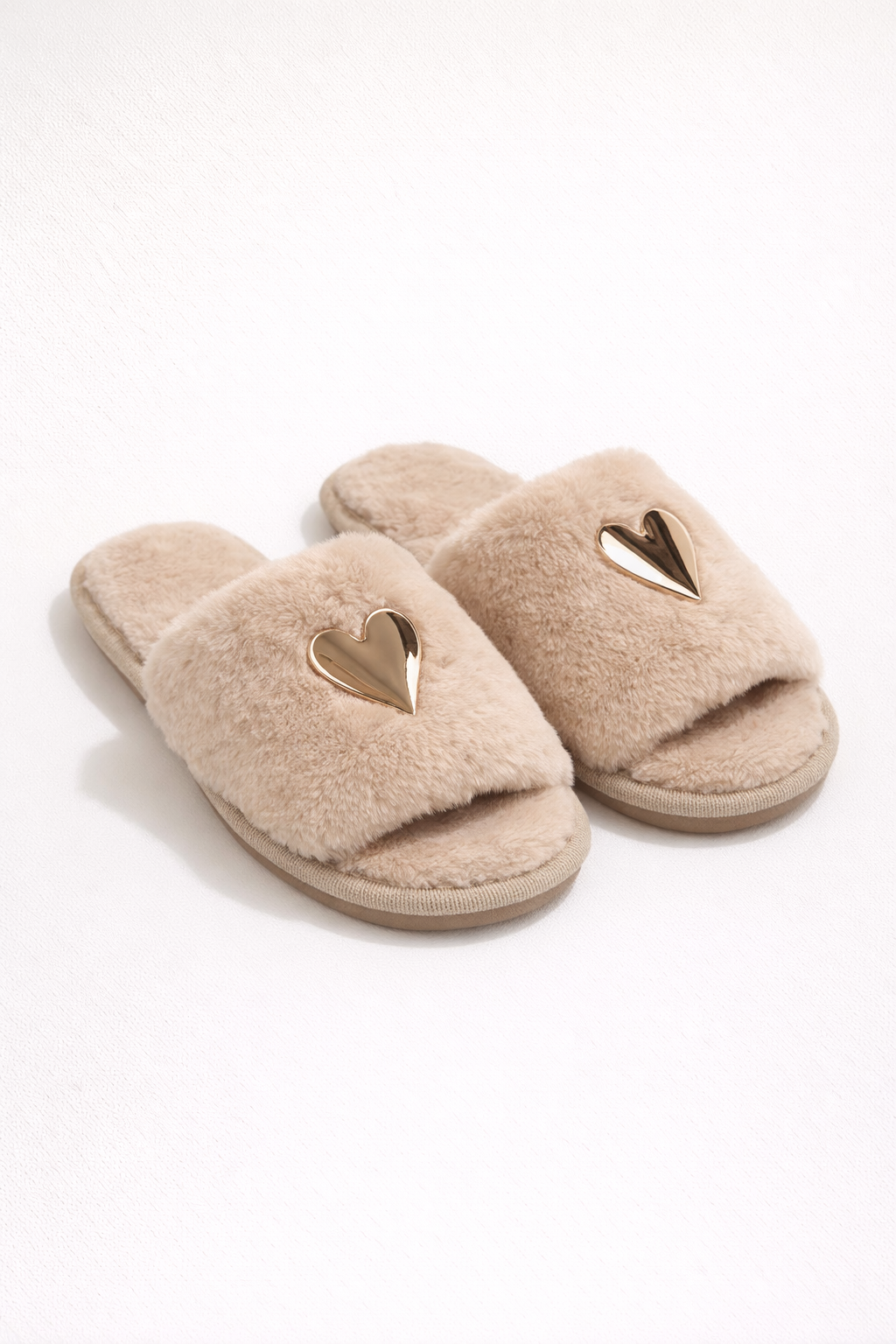Przytulne Kapcie Serce