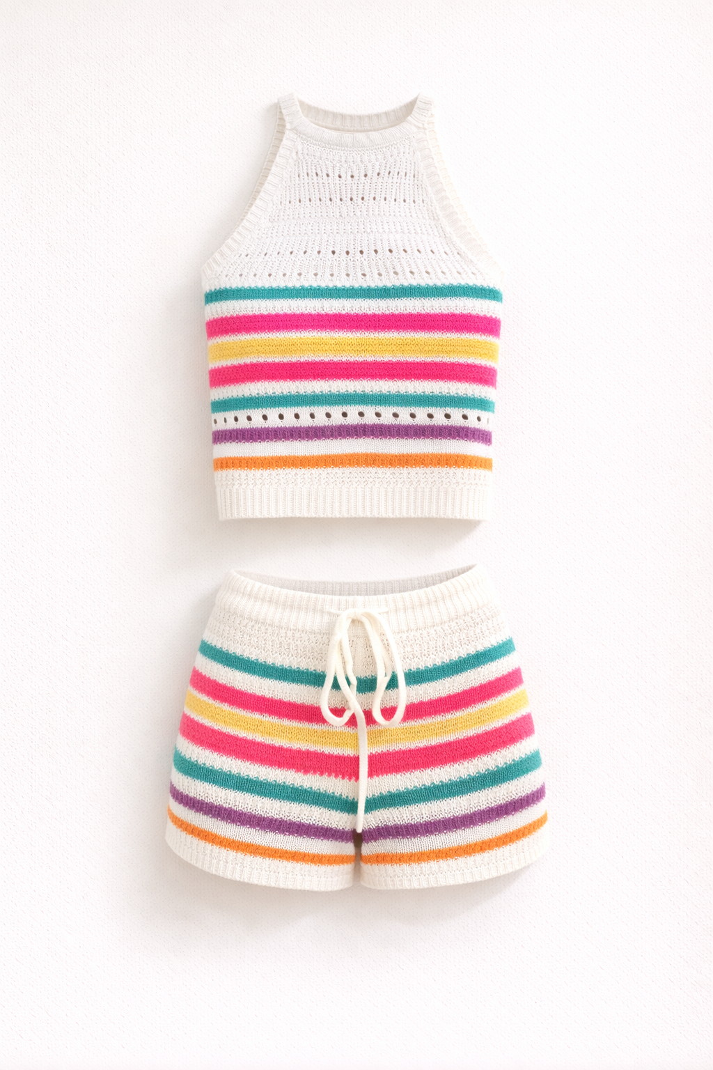 Letni zestaw dzianinowy