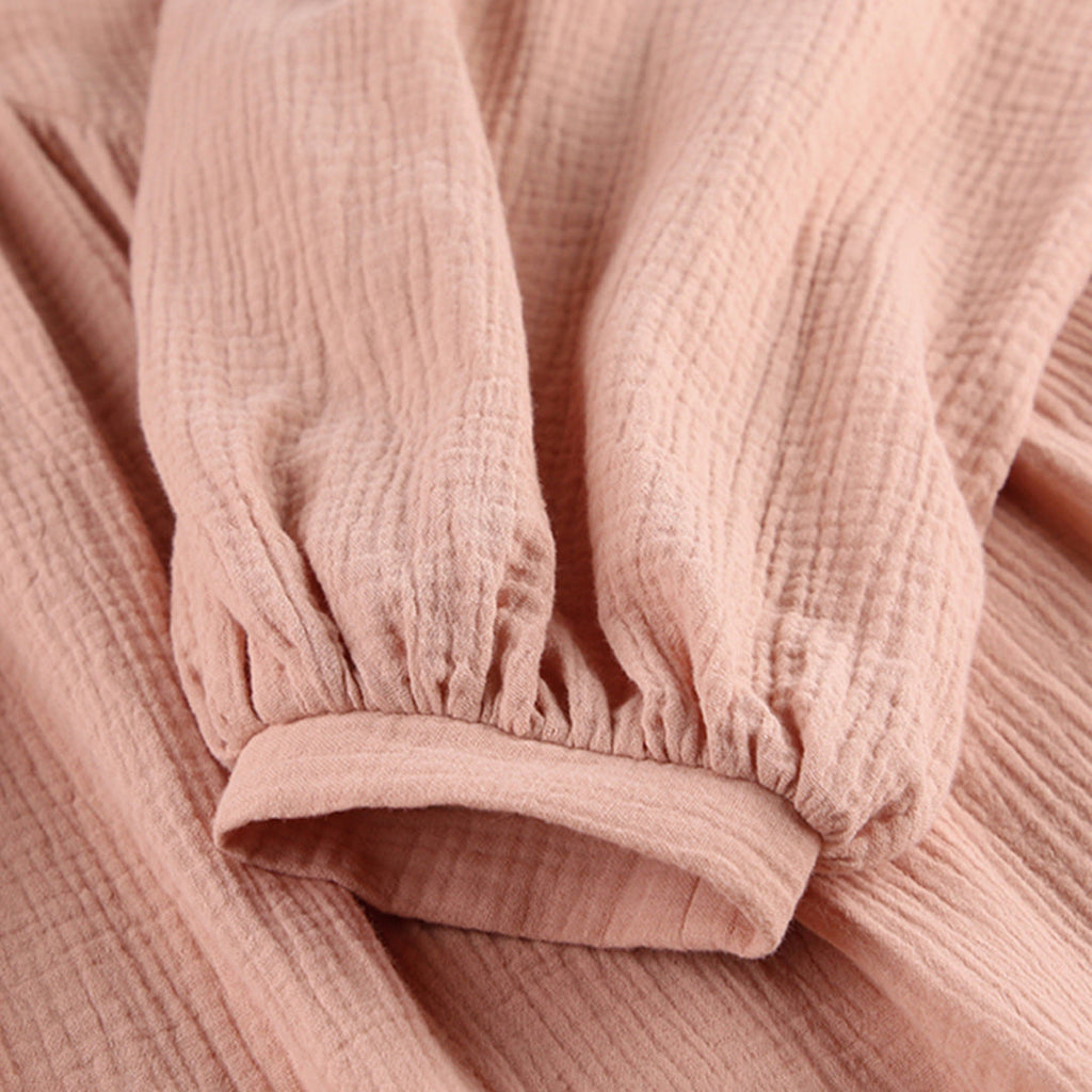 Lekka sukienka midi z dekoltem w serek