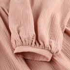 Lekka sukienka midi z dekoltem w serek