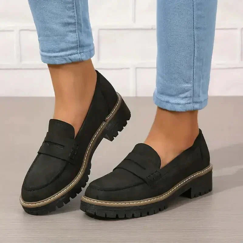 Chunky Loafers z Komfortową Podeszwą