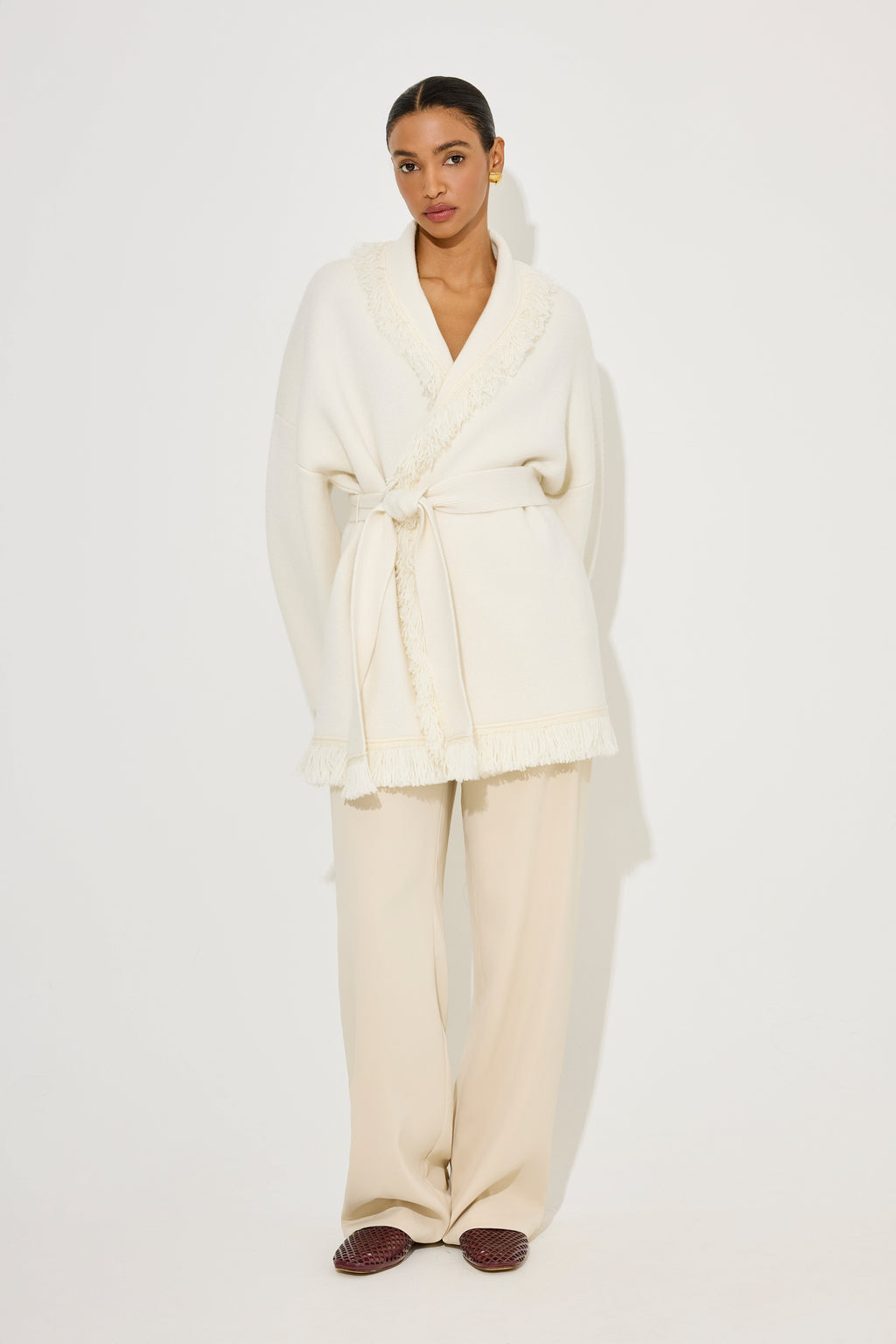 Zima – Miękki Knitfeel – Kardigan Wrap