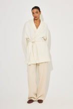 Zima – Miękki Knitfeel – Kardigan Wrap