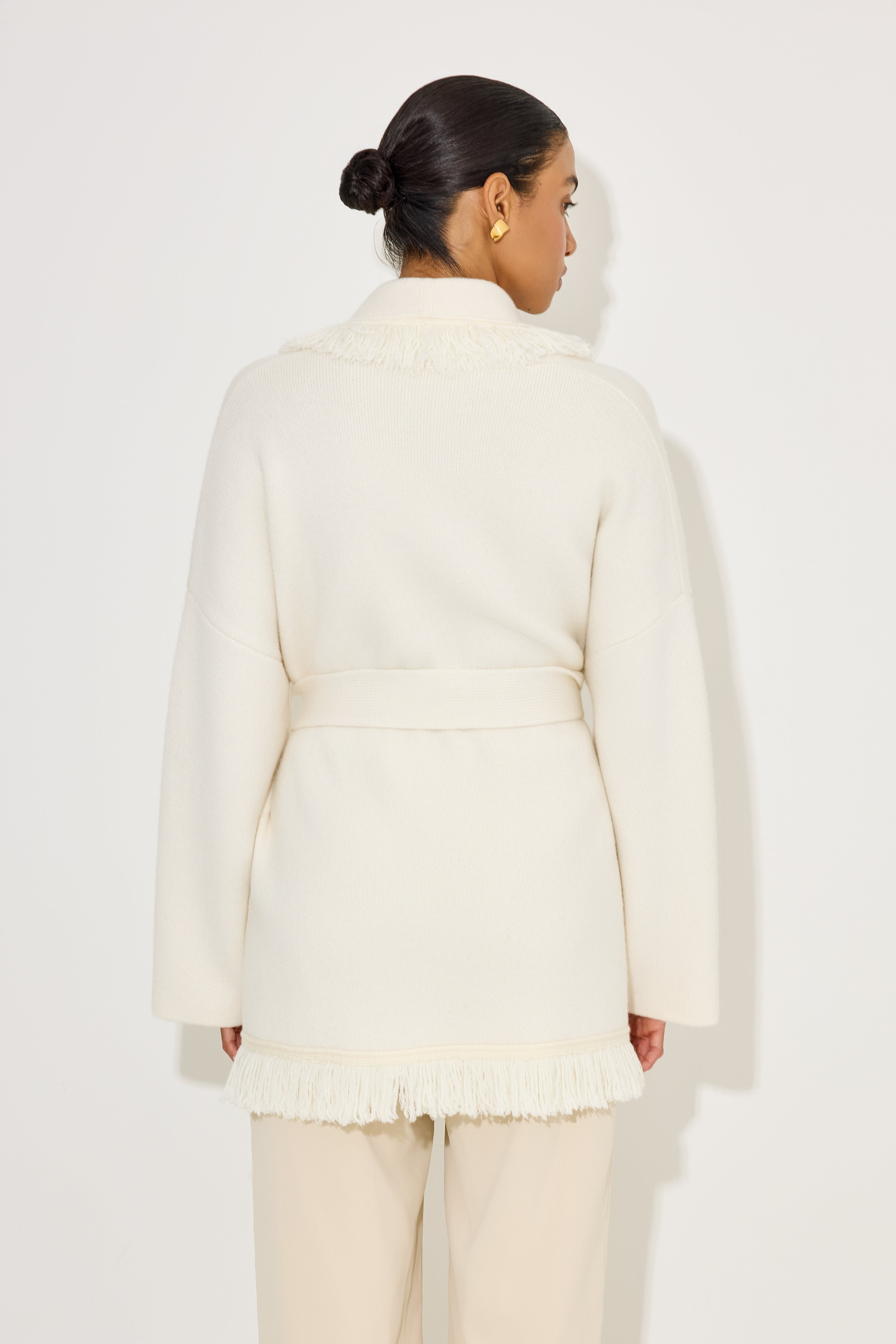 Zima – Miękki Knitfeel – Kardigan Wrap