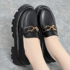 Eleganckie Skórzane Szpilki Damskie