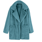 Zima – Miękki Płaszcz Teddyfeel z Rewersem