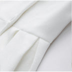 Długa kurtka z mieszanki wełny