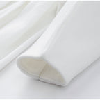 Długa kurtka z mieszanki wełny