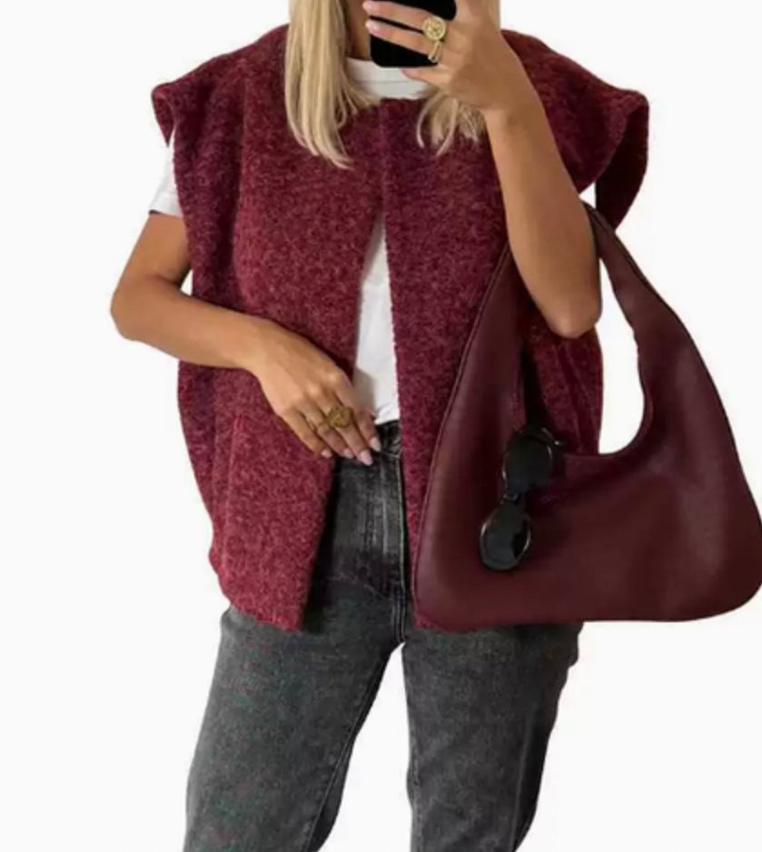 Bezrękawnik o Ponadczasowym, Minimalistycznym Wyglądzie