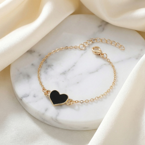 Gold Heart Bracelet