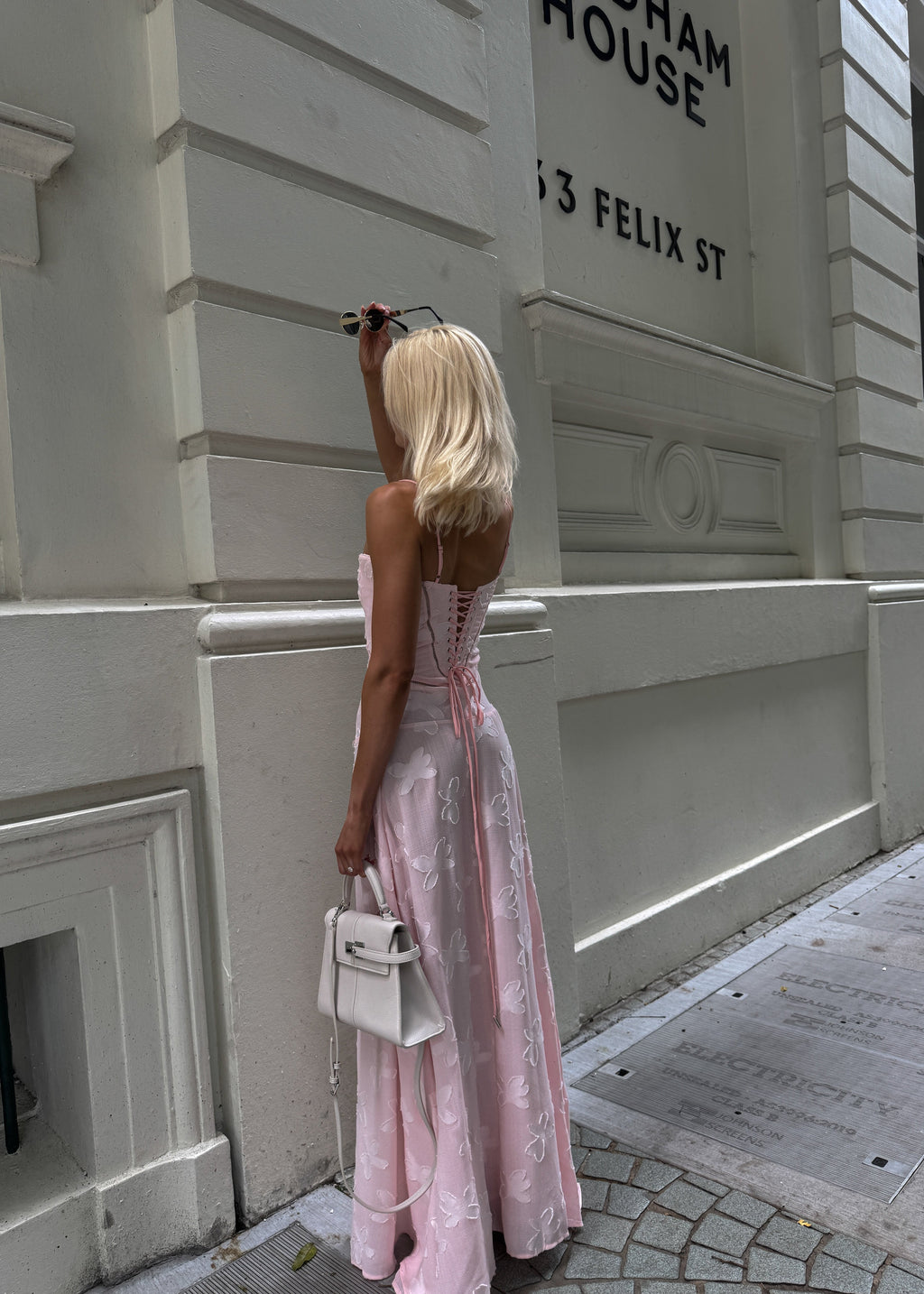 Sukienka Maxi z Kwiatowym Wzorem