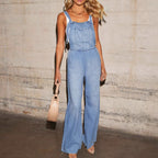 Casual Denim Freedom Jumpsuit