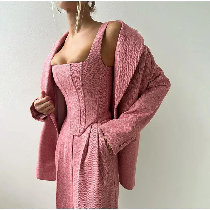 Elegancki Zestaw Trzech Części