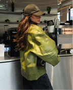 Wiosna/jesień – Luksusowe uczucie skóry – Krótka kurtka