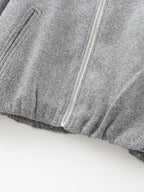 Krótka Kurtka z Zamkiem