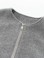 Krótka Kurtka z Zamkiem