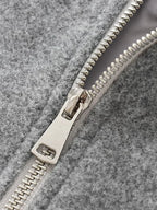 Krótka Kurtka z Zamkiem