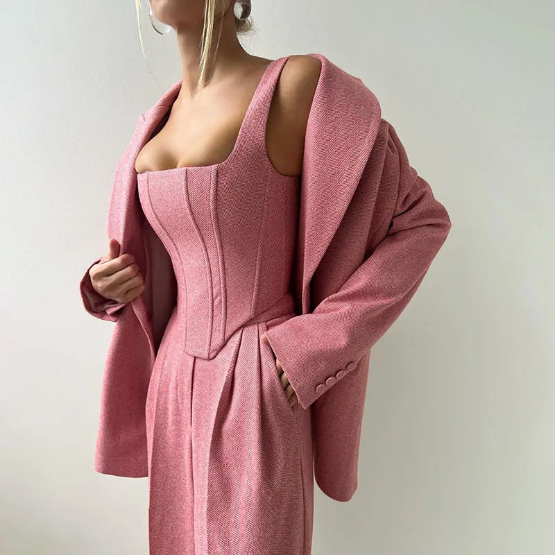 Elegancki Zestaw Trzech Części