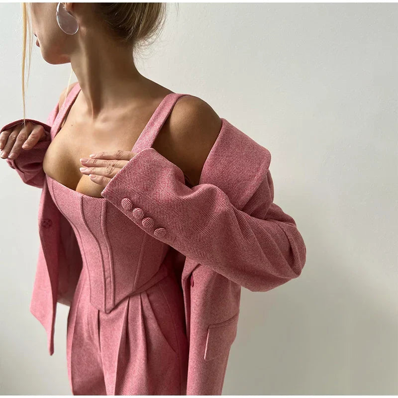 Elegancki Zestaw Trzech Części