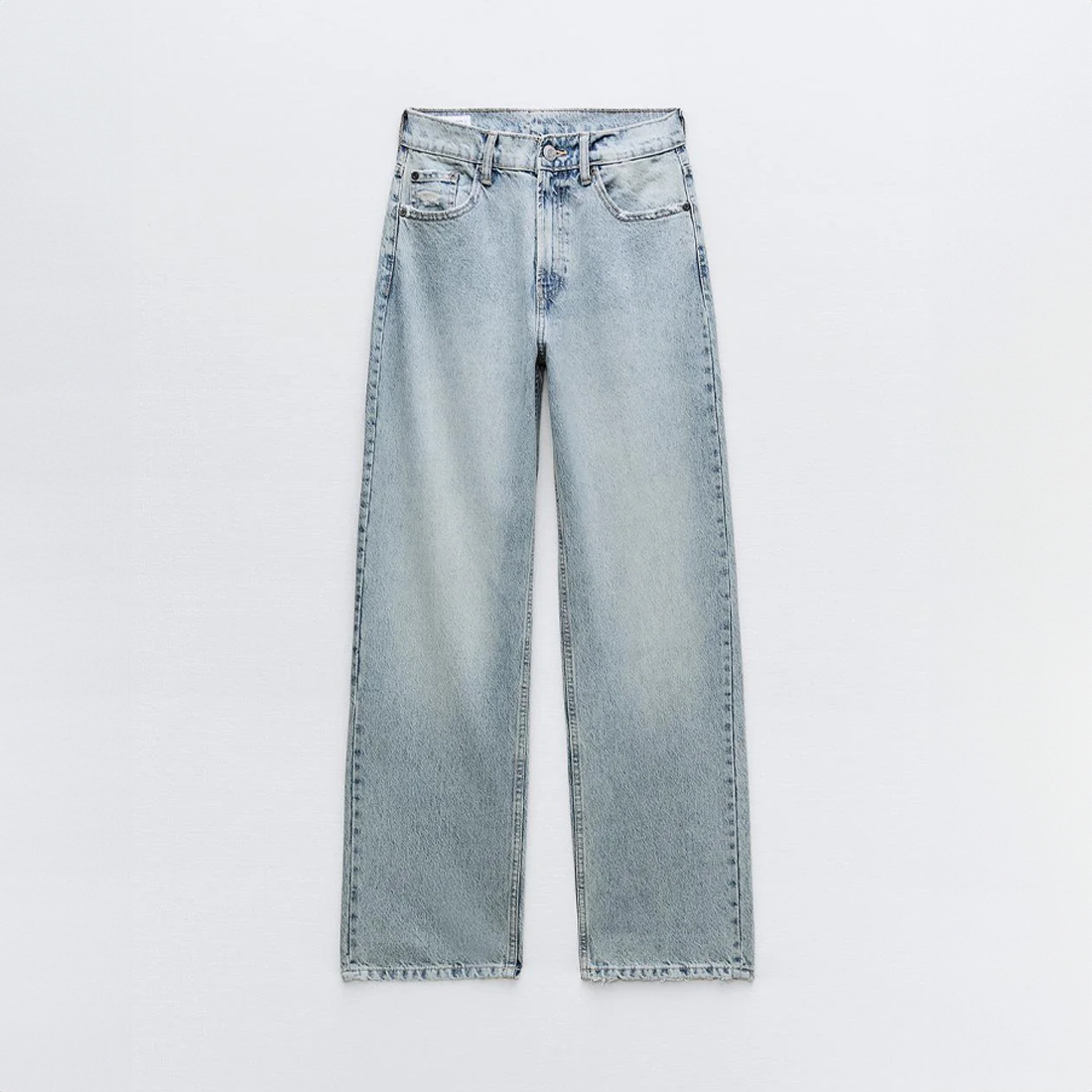 Prosta nogawka Vintage Denim