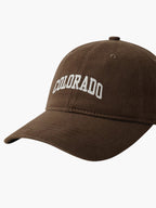 Vintage Czapka z Wysokiej Jakości Bawełny