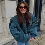 Urban Skórzana Kurtka Bomber