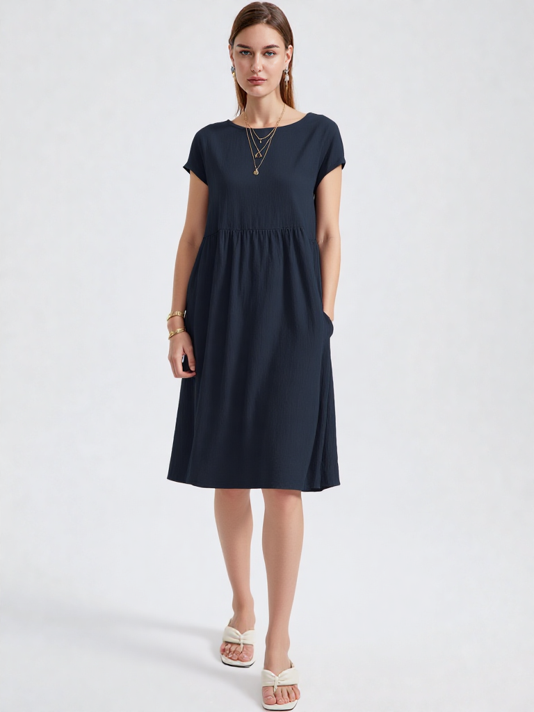 Letnia Sukienka z Kieszeniami