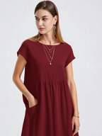 Letnia Sukienka z Kieszeniami