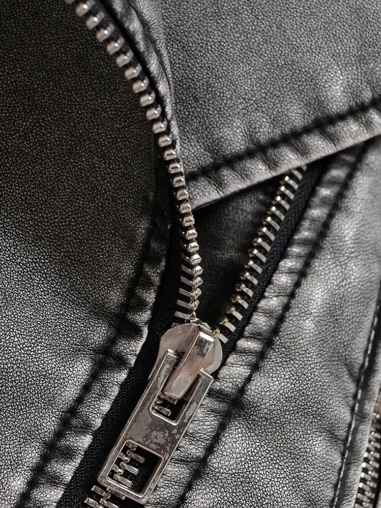 Prane Krótkie Kurtka Motocyklowa