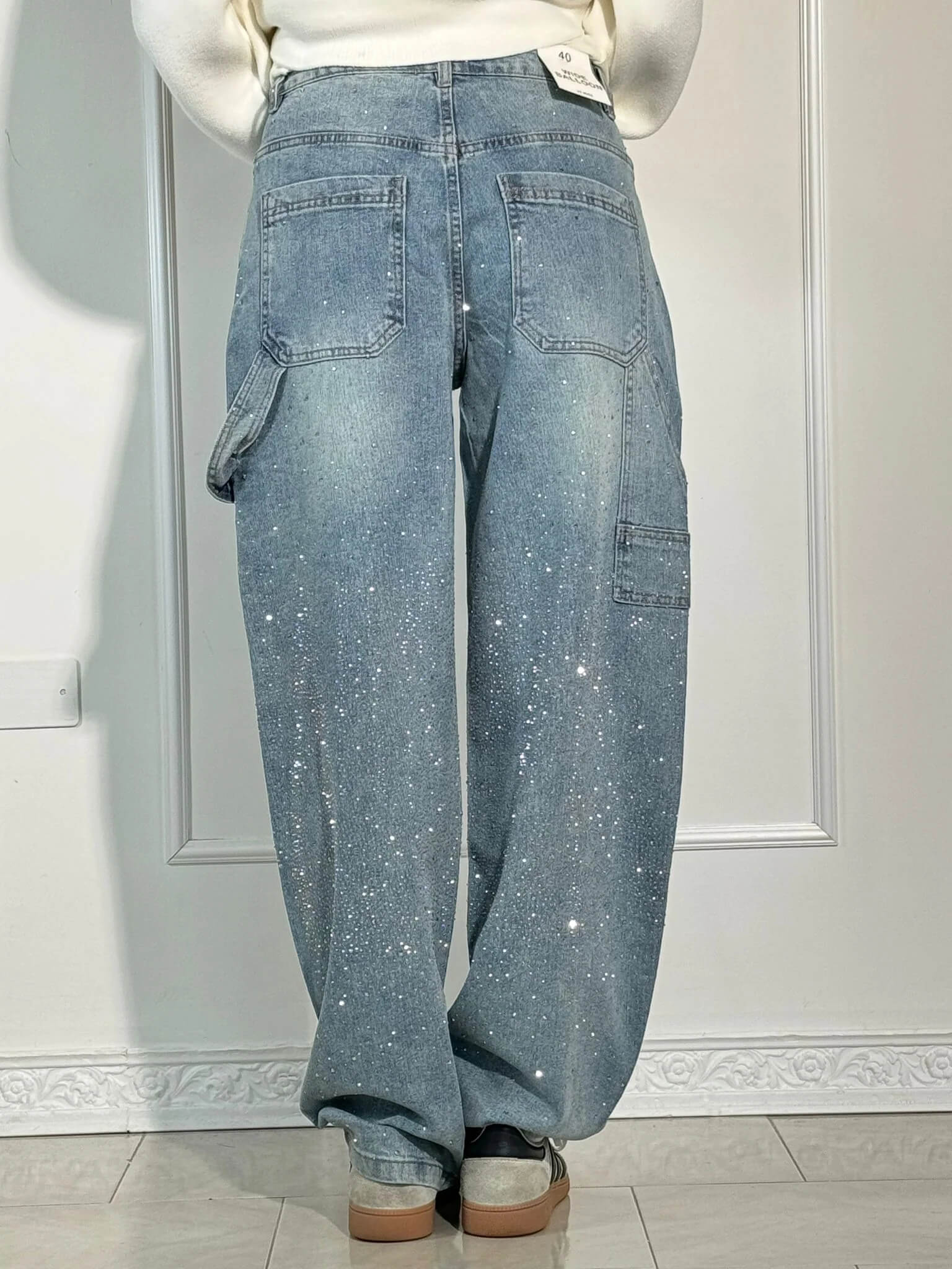 Cały sezon – Vintage Denimfeel – Proste dżinsy Crystal