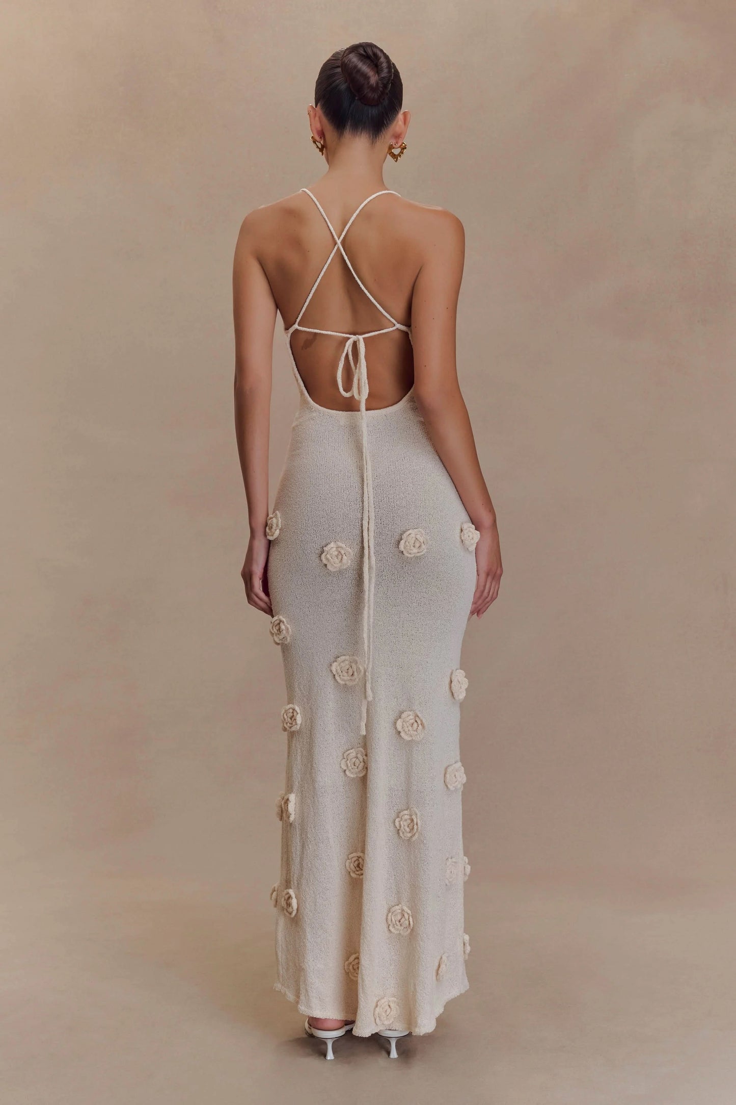 Women's Wedding Guest Floral V Neck Maxi Dress