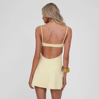Women's Cocktail Rhinestone Floral Scoop Neck Mini Dress