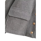 Ponadczasowa Szara Kurtka Przejściowa