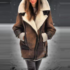 Zima – Suèdefeel Teddy Lining – Płaszcz Aviator