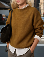 Ciepły sweter z wełny